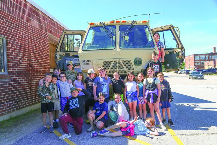 05-22-26 Conway Career Day pose by truck