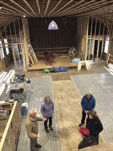 Bartlett church vertical above