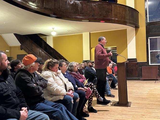 The Very Rev. Kyle Stanton, pastor of Good Shepherd and Holy Family parishes