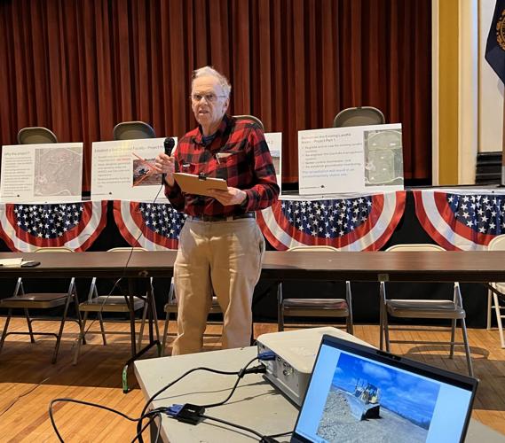 Raymond Danforth, former environmental director for the paper company