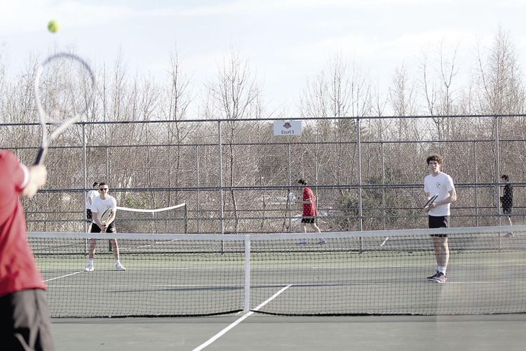 KHS Boys Tennis - Dax Rivera and Daven Bailey doubles