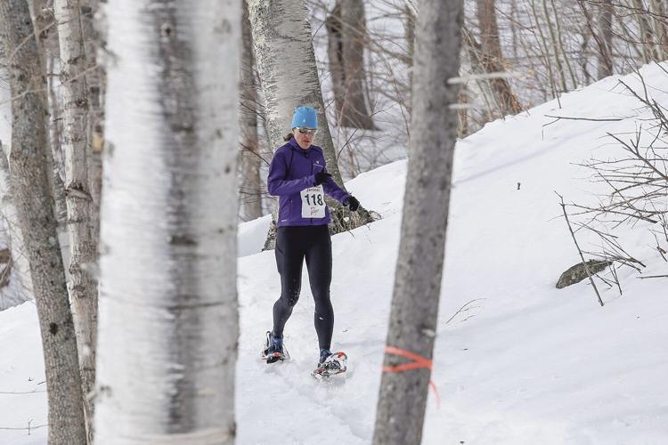 03-25-23 Inferno snowshoe between trees