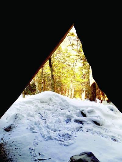 Hiking - inside Big Rock Cave