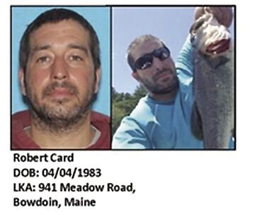Lewiston Mass Shootings - Robert Card head shots