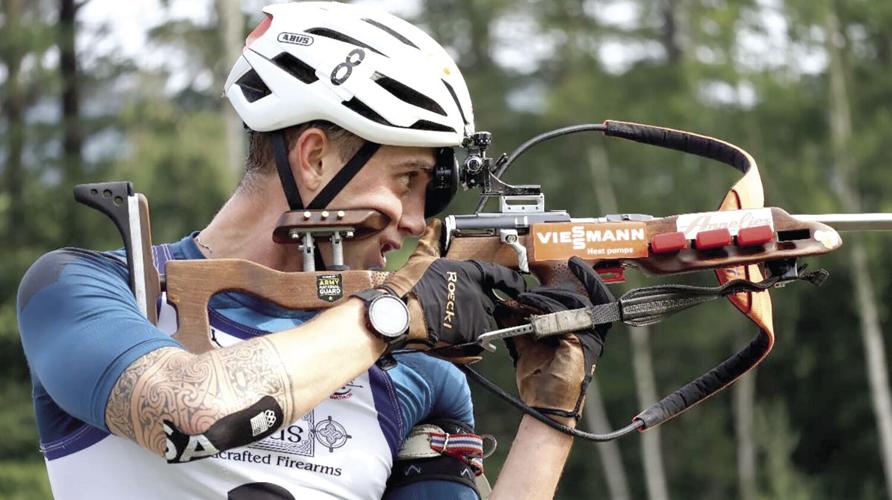 U.S. Biathlon Summer Nationals - Sean Doherty shooting