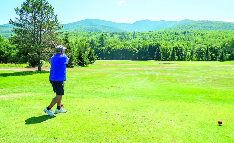 Golf Column - White Mountain Seniors - Jim Therrien tees off