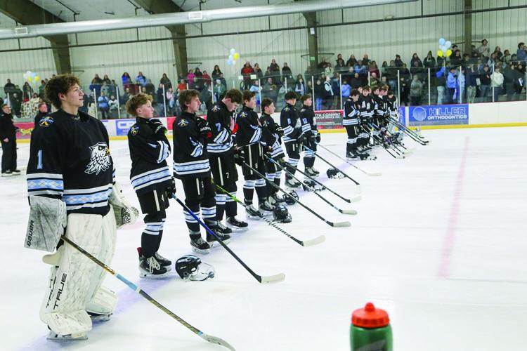 02-14-26 KHS Hockey Fights Cancer national anthem