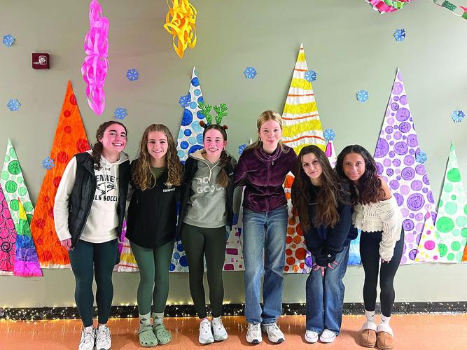 Gingerbread Hunt - Kennett High teacher education students