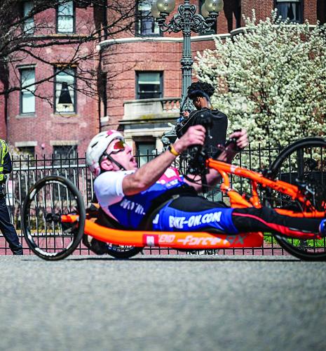 Wheel Family Fun - Erik Corbett - Boston Marathon