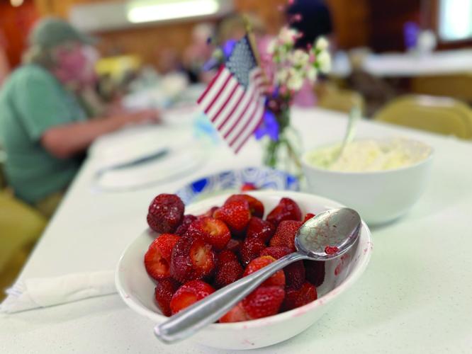 Valley Voice - strawberry dinner