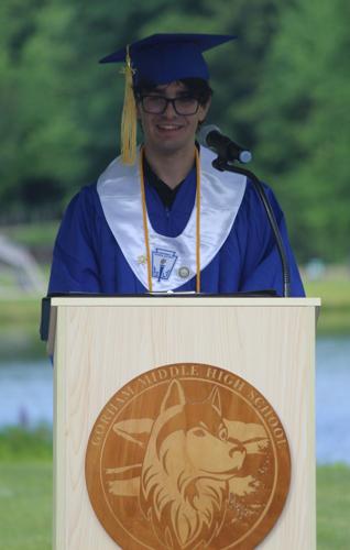 Senior Class President of the Gorham High School Class of 2025 Ayden Corrigan