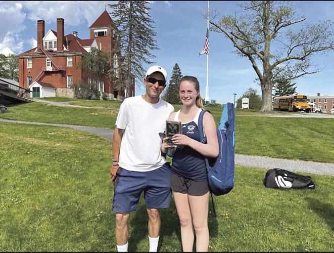 FA girls tennis - Kate Halpern and Chris Chaffee