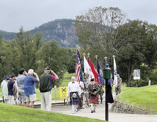 The Golf Column - North Conway Country Club - Operation Hat Trick ceremony