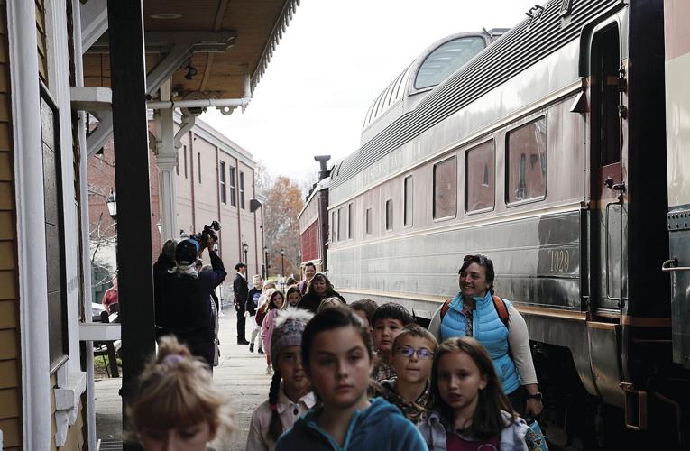 11-01-22 Schneider Reenactment wide leaving train