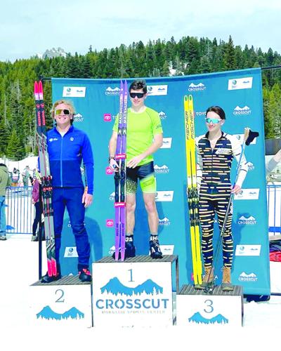 U.S. Biathlon Nationals - Theo Castonguay on podium