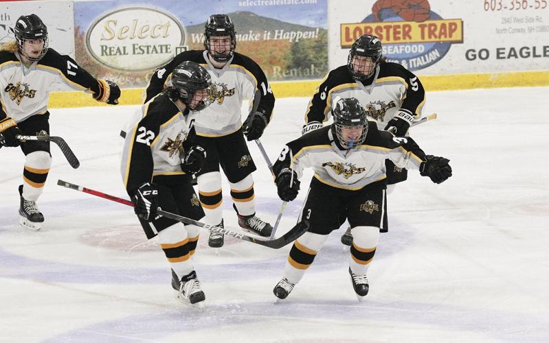 02-21-22 KHS Hockey laughland goal cheer