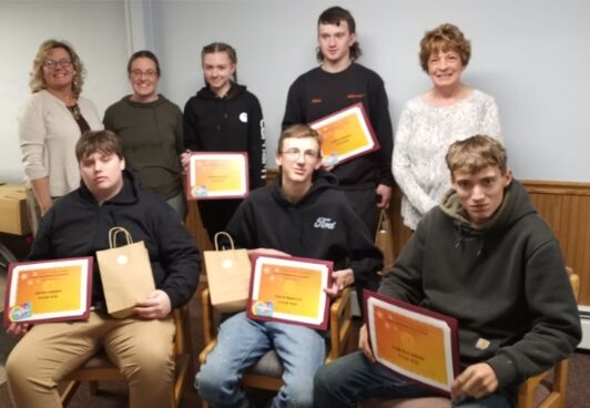 North Country Charter Academy First Quarter Attendance Recognition