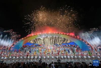 Xinhua Silk Road: South China city renews Asian story of friendship, dev't via splendid beach games
