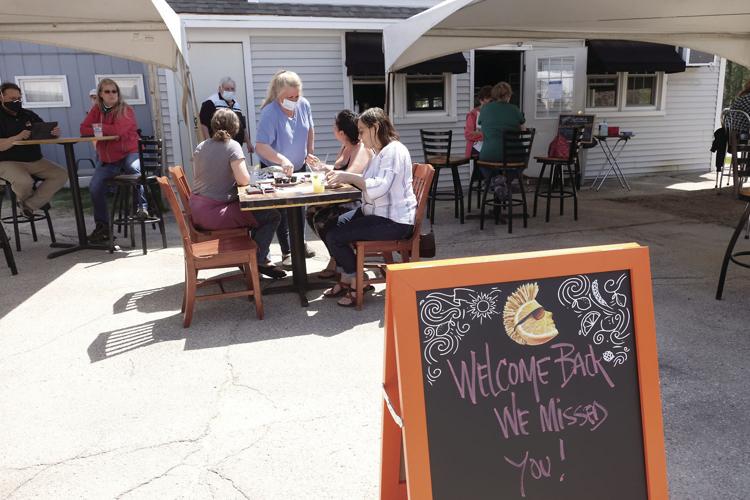 5-19-20 Merlinos outside