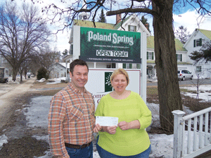 Poland Spring donates to Pequawket Kids