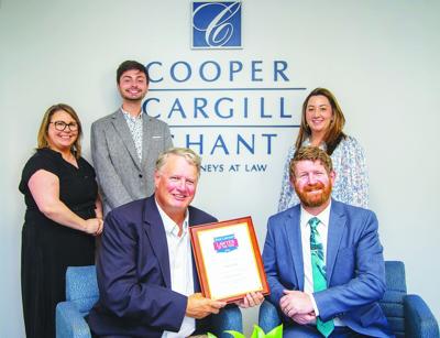 cooper lawyer plaque