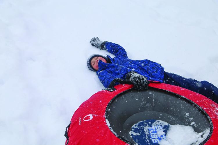 12-06-25 Snow sledding flop