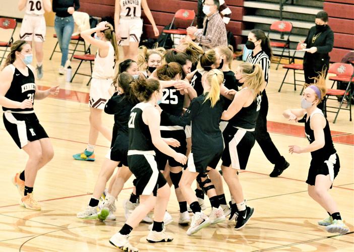 KHS Girls Hoop - state semifinal - Celebration 2