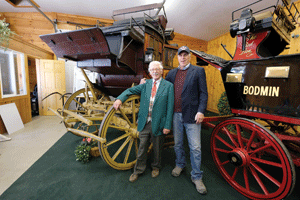 Concord Coach highlight of wagon display at Fryeburg Fair