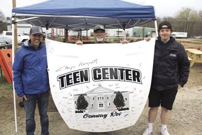 Teen Center - car hood fundraiser is Saturday