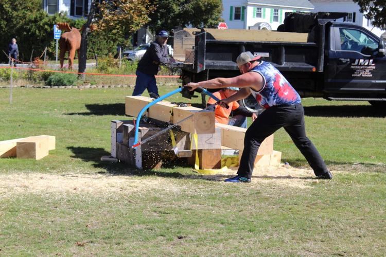 Bow saw world champion Donald Lambert of Quebec