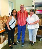 NH Food Bank director visits Gibson Center