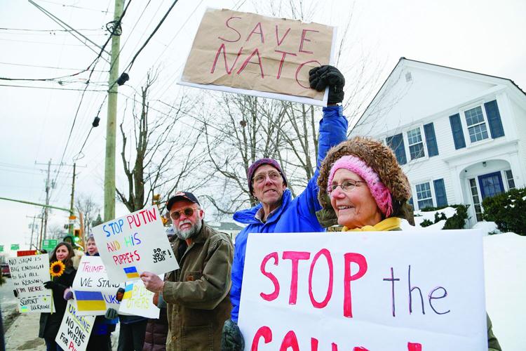 03-04-25 Trump Protest tamworth trio