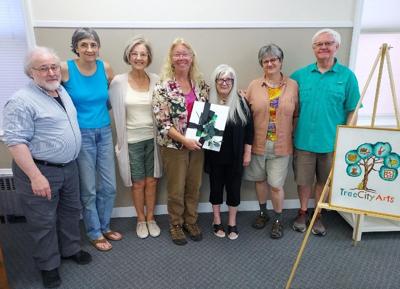 TOLLES WINS THREE ARTWORKS AT TREECITY ARTS