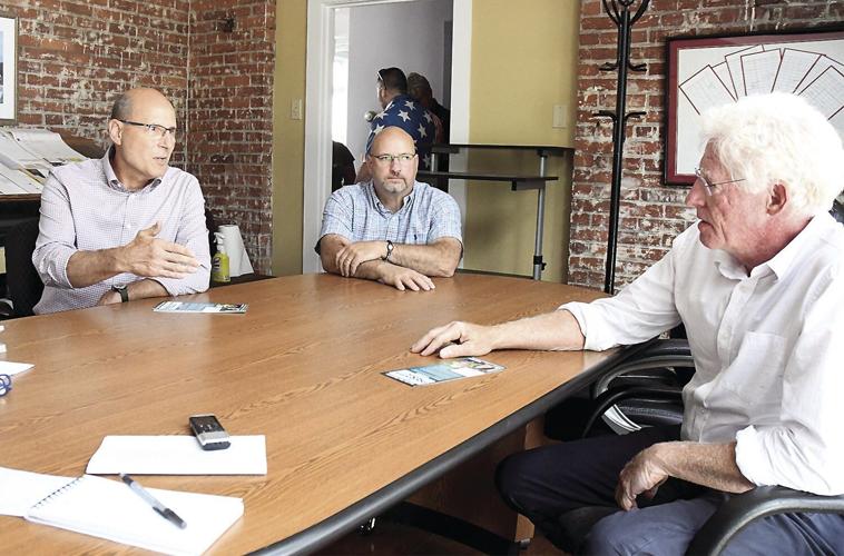 Russell Prescott Editorial Board - with Mark Guerringue and Shane McKinney