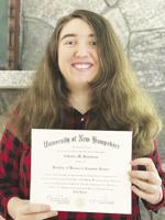 Catherine Sandstrom graduates with honors from UNH