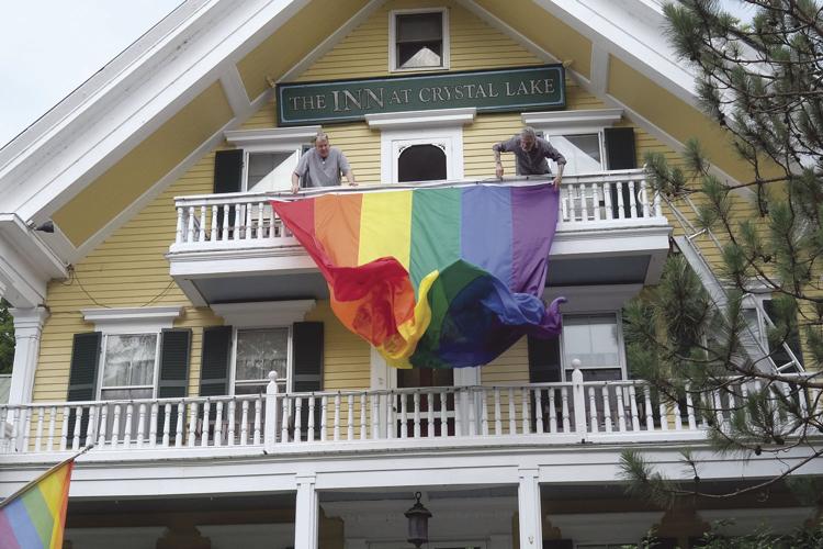 7-14-20 Eaton Giant Pride flag