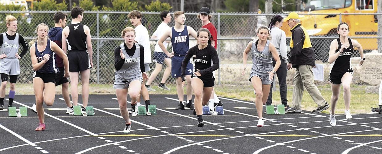 KHS Track - 100 meters start for girls