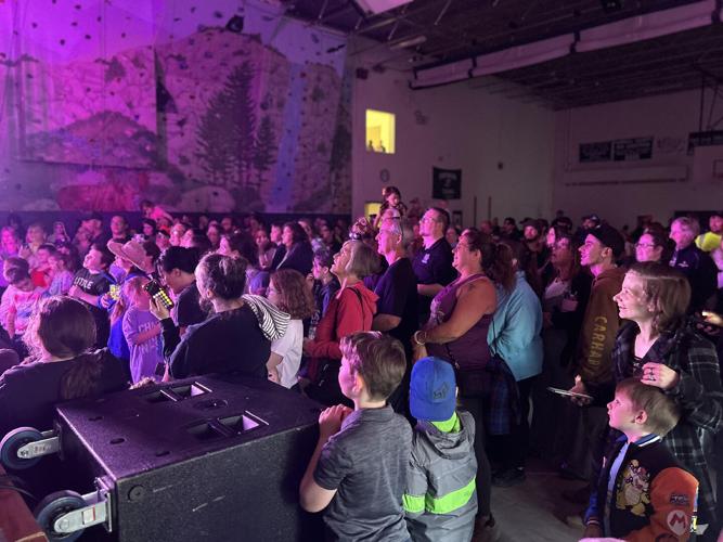 Recycled percussion crowd
