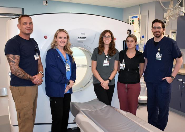 Memorial CT scanning team