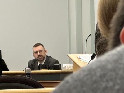 Dustin Duren testifies in his own defense on Oct. 24