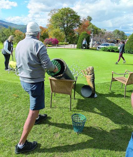 Golf Column - North Conway Country Club - Ball drop for Putts for Pets