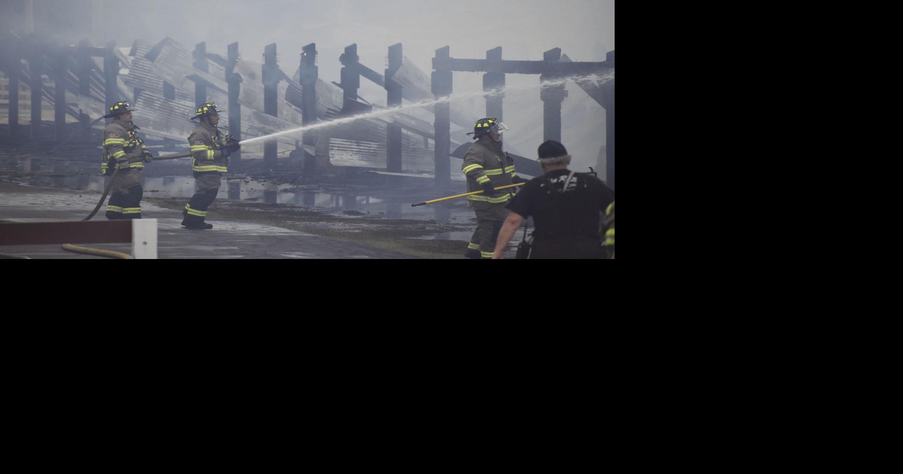 firefighters big spray