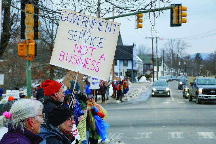 03-04-25 Trump Protest service sign