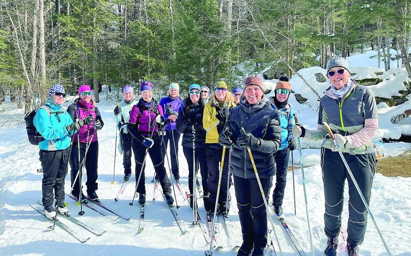 Nordic Tracks - Bear Notch Ski Touring and winery - skiing group