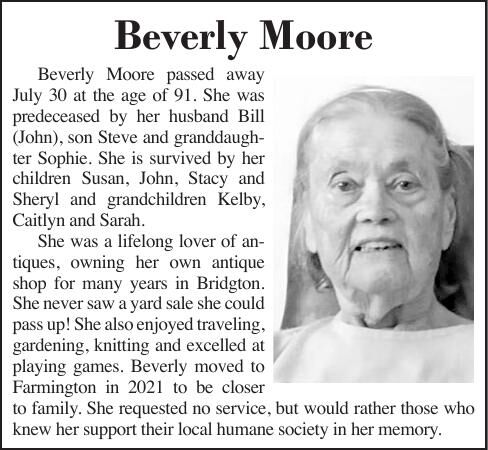Beverly Moore