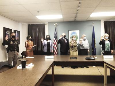 County officials sworn in 2021