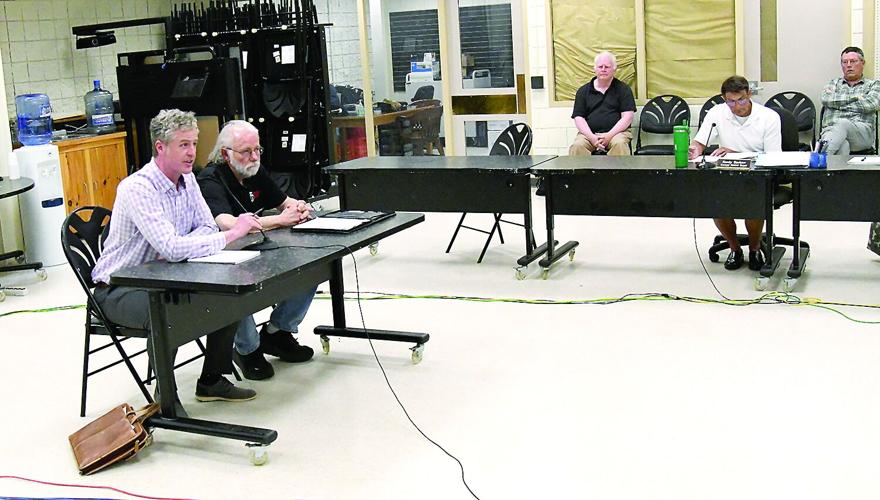 Conway School Board - State Reps - wider David Paige and Steve Woodcock