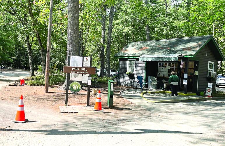 Wheel Family Fun - Echo Lake - Echo Lake's toll-house/ranger station