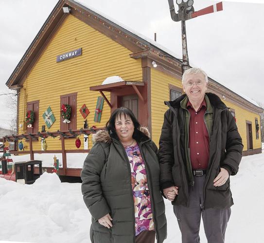 Conway Scenic Railroad owners Rhonda and David Swirk