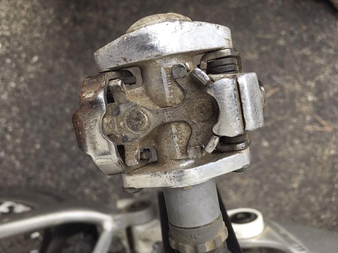 Wheel Family Fun - Sally McMurdo's Ritchey MTB pedals